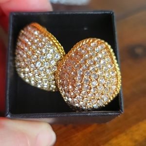 Vintage Premier Design 'Lavish' Clip Earrings
